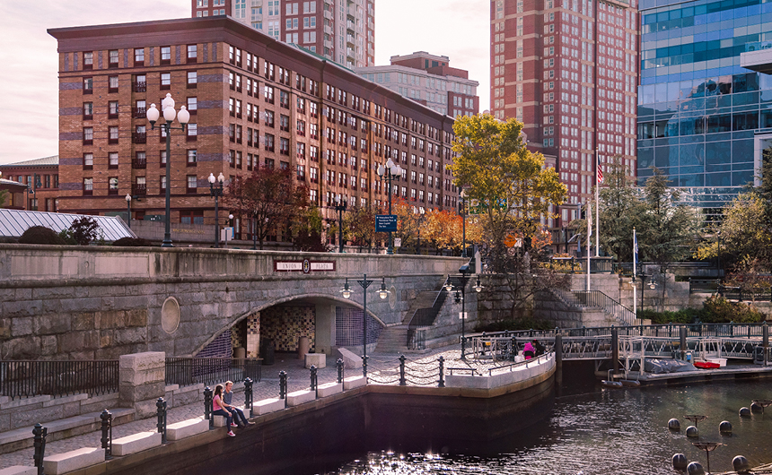 Courtyard by Marriott in downtown Providence, RI